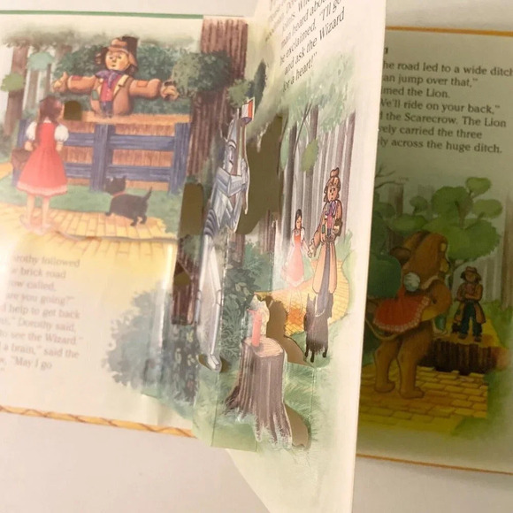 Vintage 1991 Wizard of Oz Childrens Pop Up Book  The Yellow Brick Road - Picture 10 of 16
